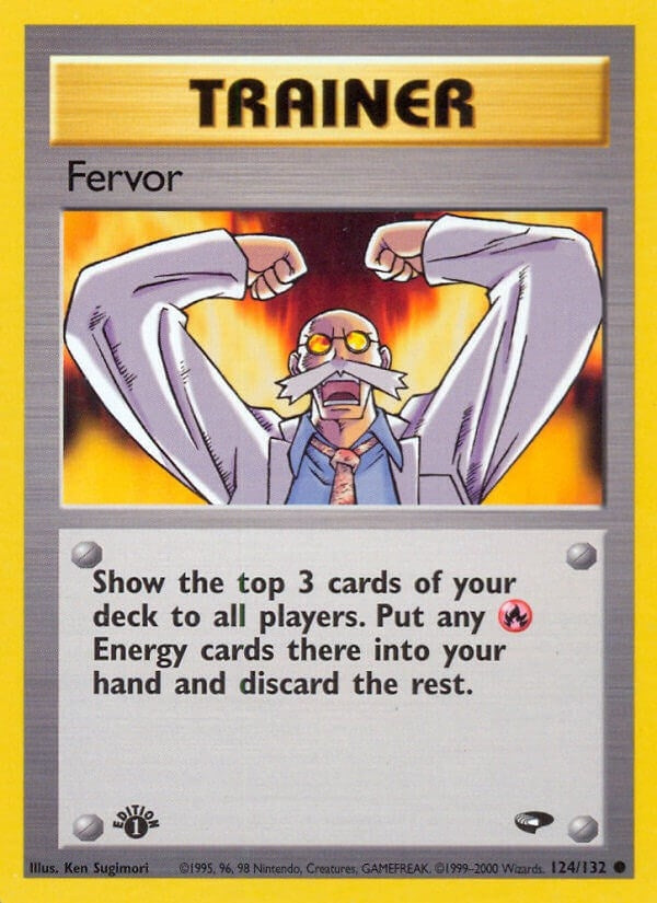 Image for Fervor (124/132) (Gym Challenge) (G2) - Pokemon