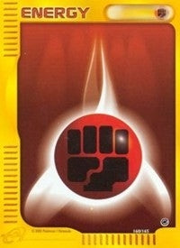 Image for Fighting Energy (160/165) (Expedition) (EX) - Pokemon