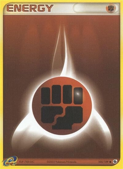 Image for Fighting Energy (105/109) (EX Ruby and Sapphire) (RS) - Pokemon