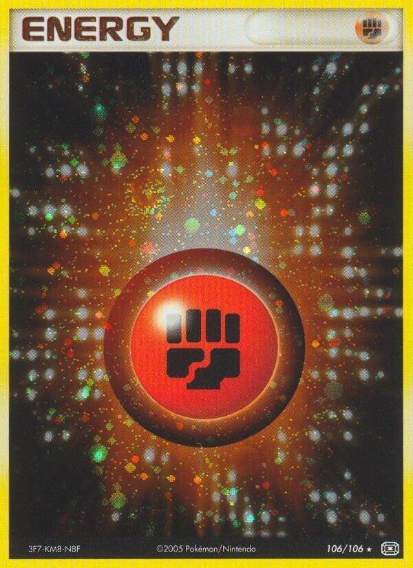 Image for Fighting Energy (106/106) (EX Emerald) (EM) - Pokemon