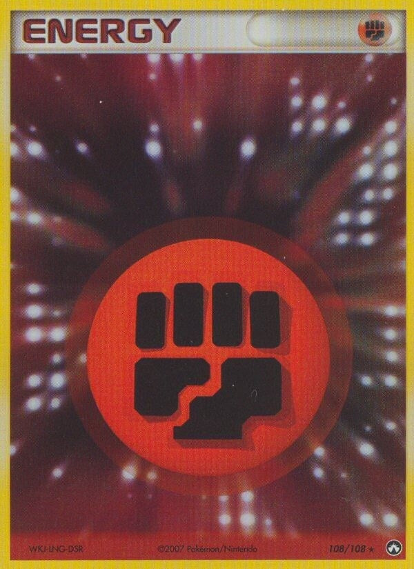 Image for Fighting Energy (108/108) (EX Power Keepers) (PK) - Pokemon
