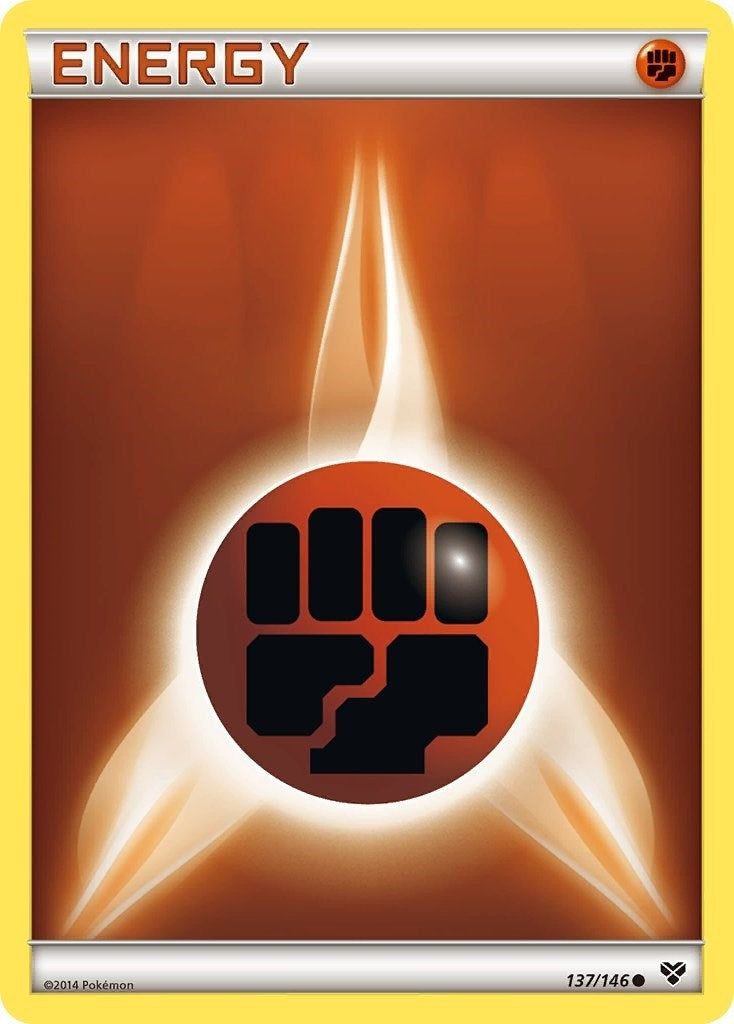 Image for Fighting Energy (137/146) (XY Base Set) (XY) - Pokemon