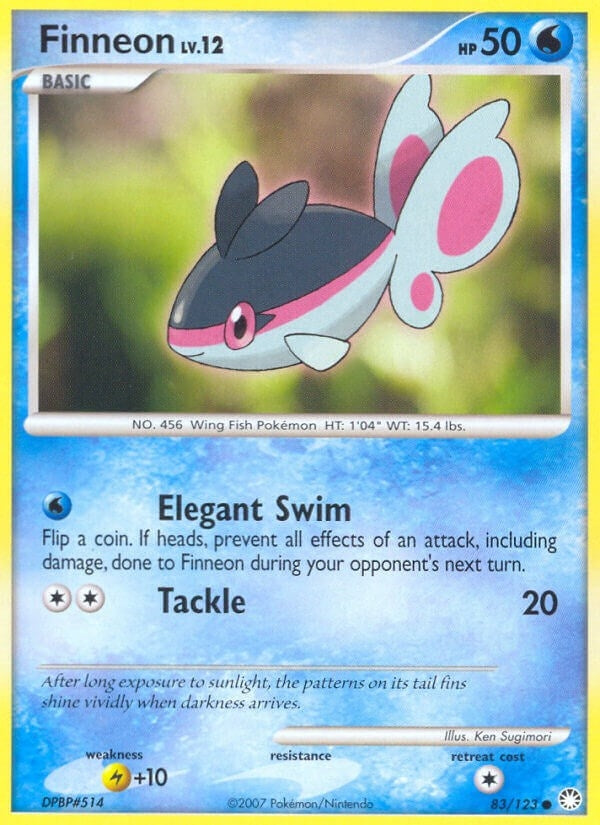 Image for Finneon (83/123) (Mysterious Treasures) (MT) - Pokemon