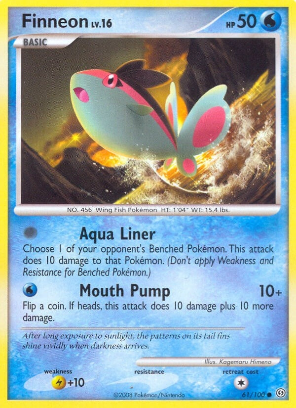 Image for Finneon (61/100) (Stormfront) (SF) - Pokemon