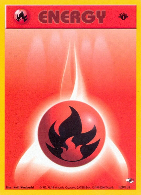 Image for Fire Energy (128/132) (Gym Heroes) (G1) - Pokemon