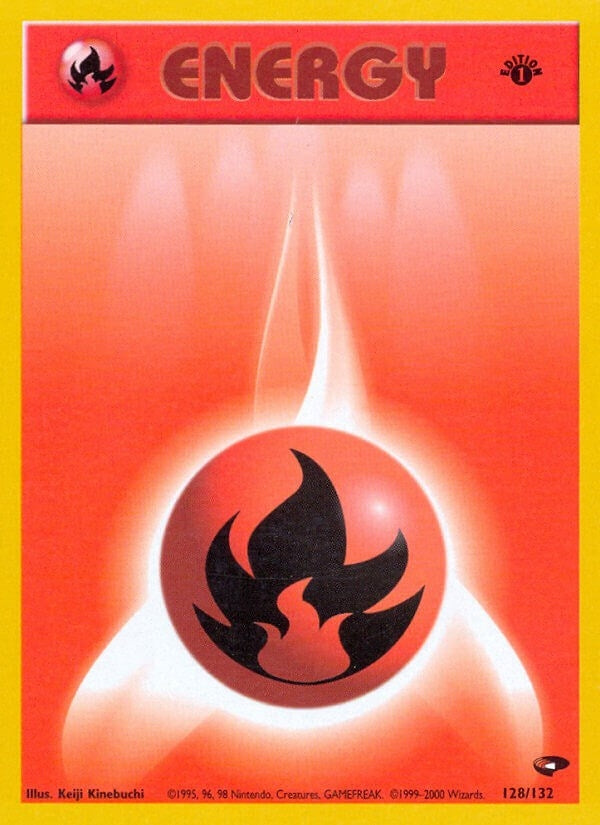 Image for Fire Energy (128/132) (Gym Challenge) (G2) - Pokemon