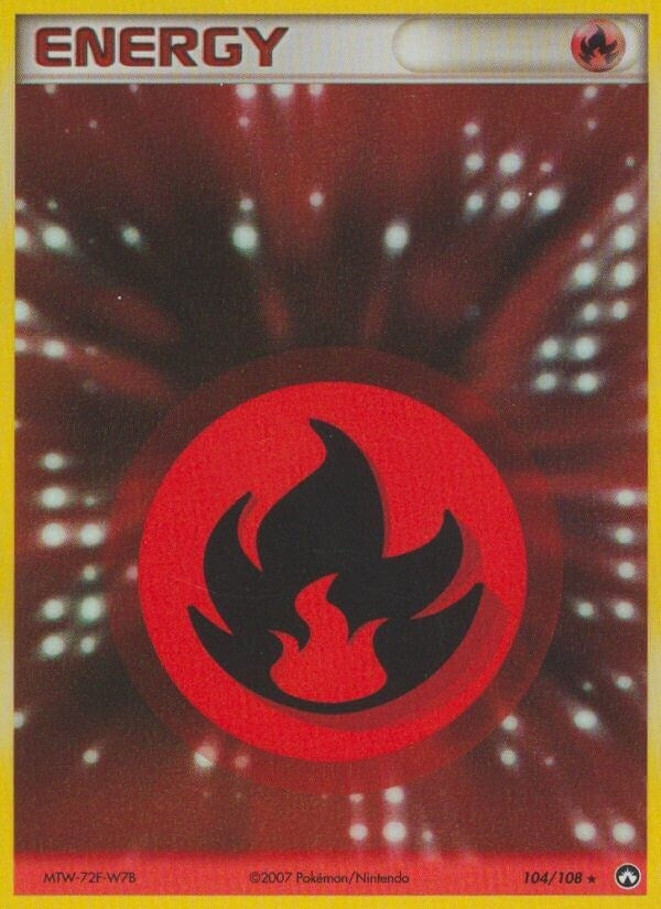 Image for Fire Energy (104/108) (EX Power Keepers) (PK) - Pokemon