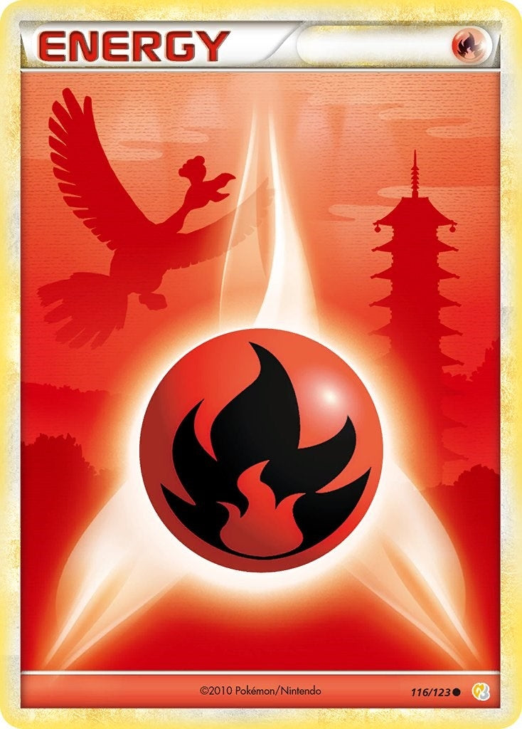 Image for Fire Energy (116/123) (HeartGold SoulSilver) (HS) - Pokemon