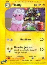 Image for Flaaffy (077/165) (Expedition) (EX) - Pokemon