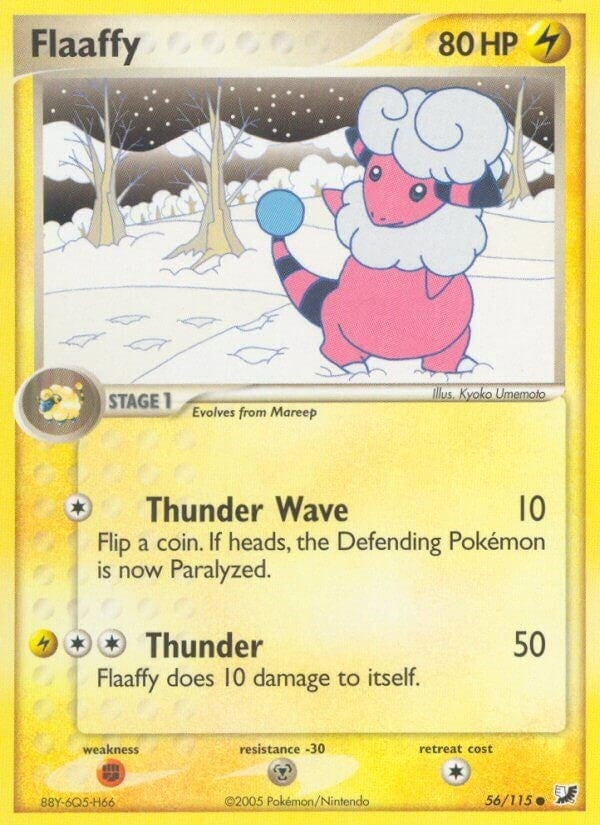 Image for Flaaffy (56/115) (EX Unseen Forces) (UF) - Pokemon