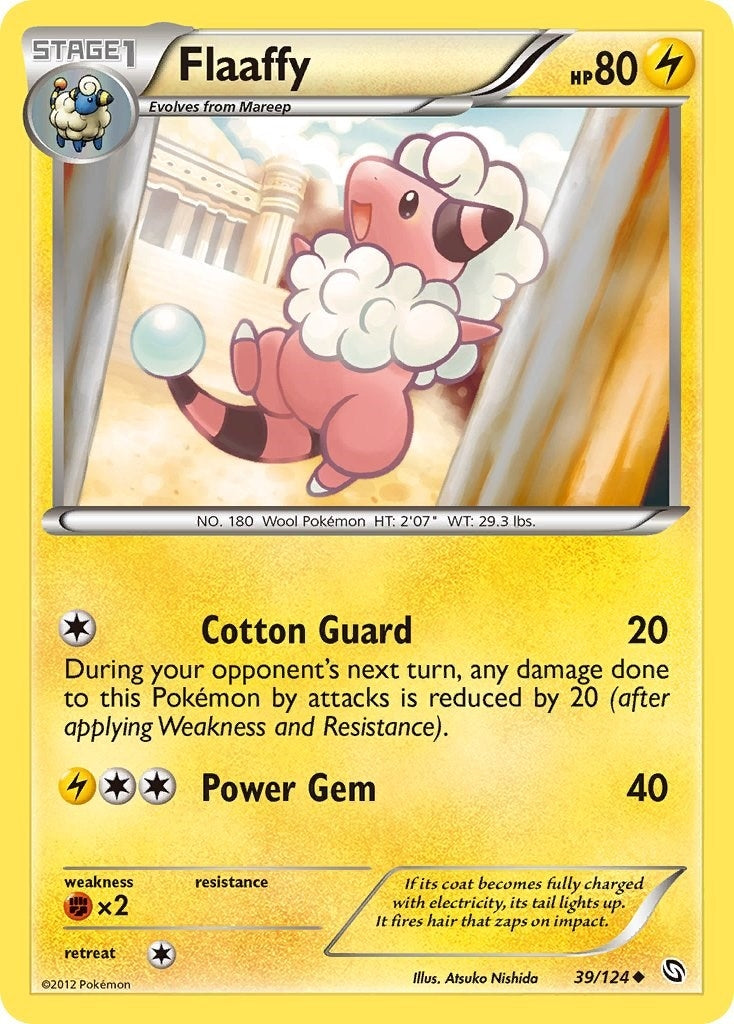 Image for Flaaffy (39/124) (Dragons Exalted) (DRX) - Pokemon