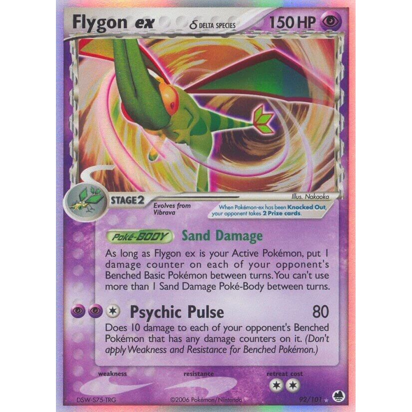 Image for Flygon ex (Delta Species) (92/101) (Dragon Frontiers) - Pokemon