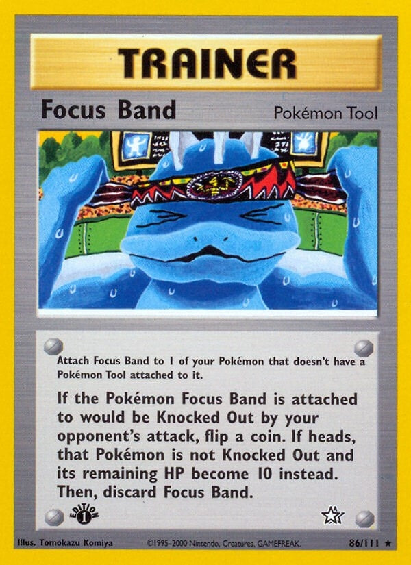 Image for Focus Band (086/111) (Neo Genesis) (N1) - Pokemon