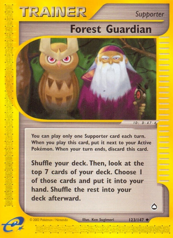 Image for Forest Guardian (123/147) (Aquapolis) (AQ) - Pokemon