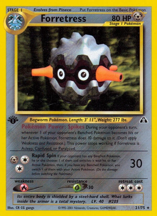 Image for Forretress (21) (21/75) (Neo Discovery) (N2) - Pokemon