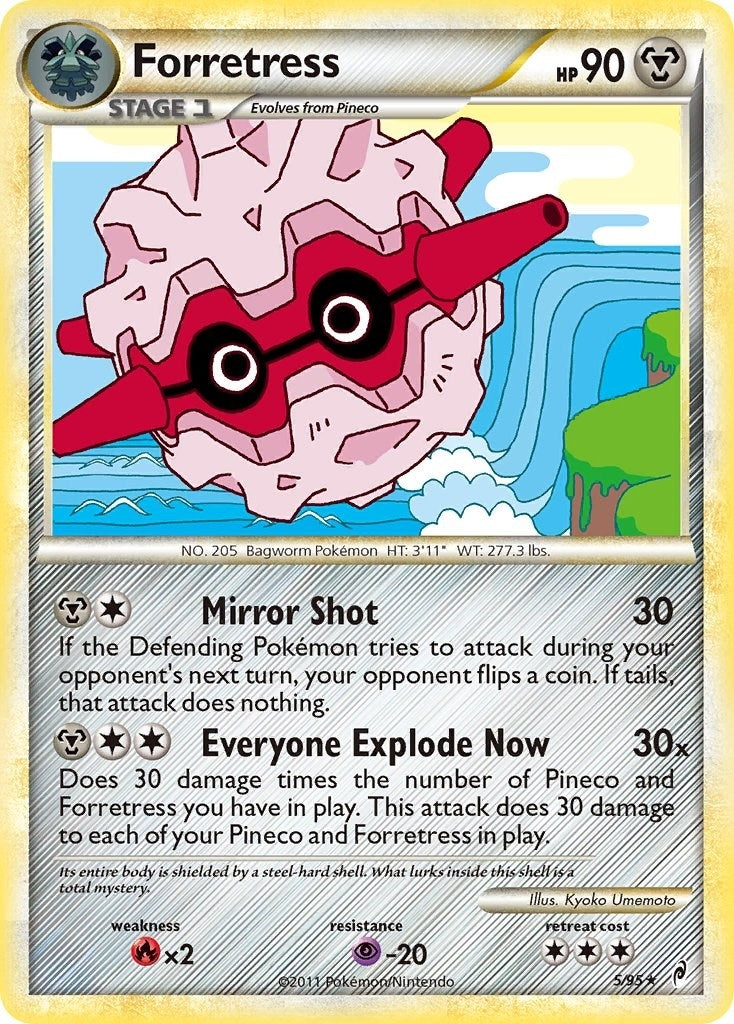 Image for Forretress (5/95) (Call of Legends) (CL) - Pokemon