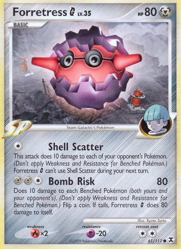 Image for Forretress G (61/111) (Rising Rivals) (RR) - Pokemon