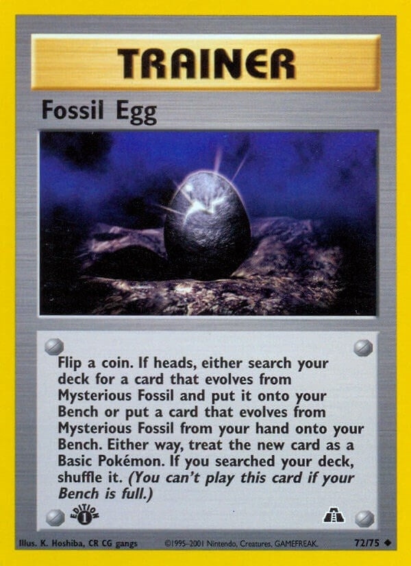Image for Fossil Egg (72/75) (Neo Discovery) (N2) - Pokemon