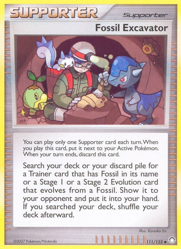 Image for Fossil Excavator (111/123) (Mysterious Treasures) (MT) - Pokemon