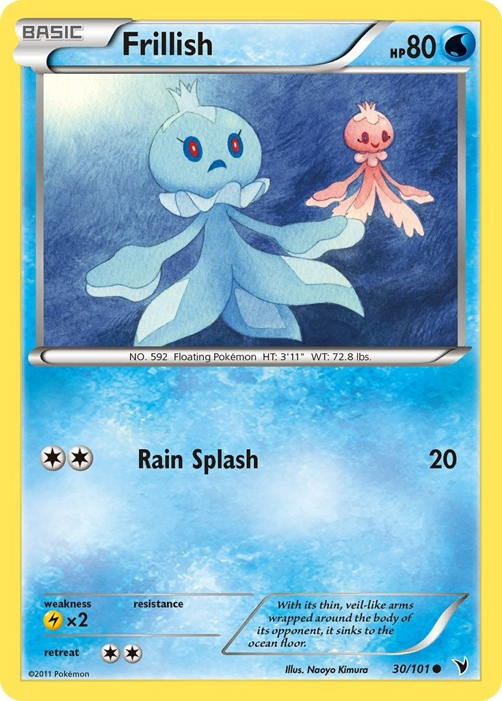 Image for Frillish (30/101) (Noble Victories) (NVI) - Pokemon