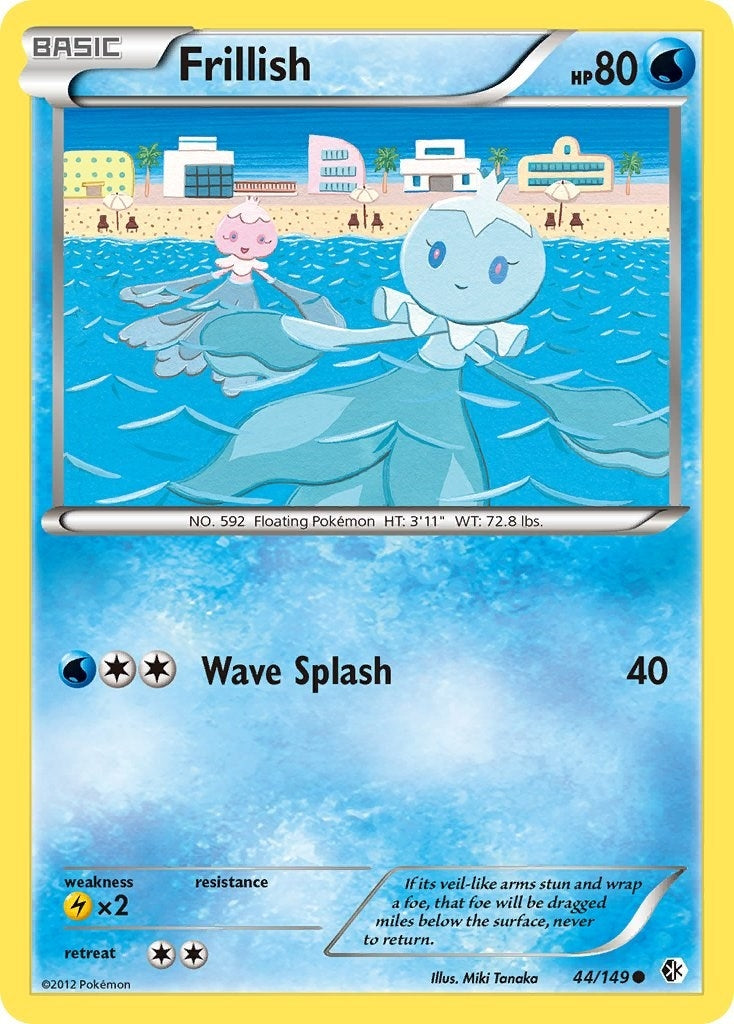 Image for Frillish (44/149) (Boundaries Crossed) (BCR) - Pokemon