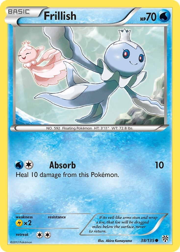 Image for Frillish (38/135) (Plasma Storm) (PLS) - Pokemon
