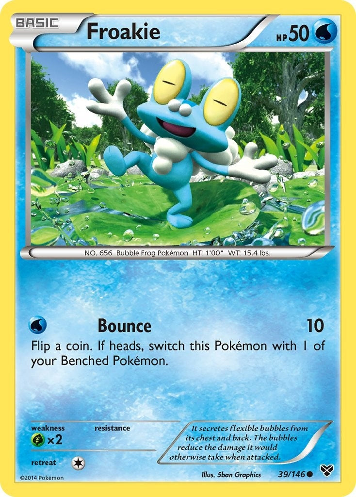 Image for Froakie (39/146) (XY Base Set) (XY) - Pokemon