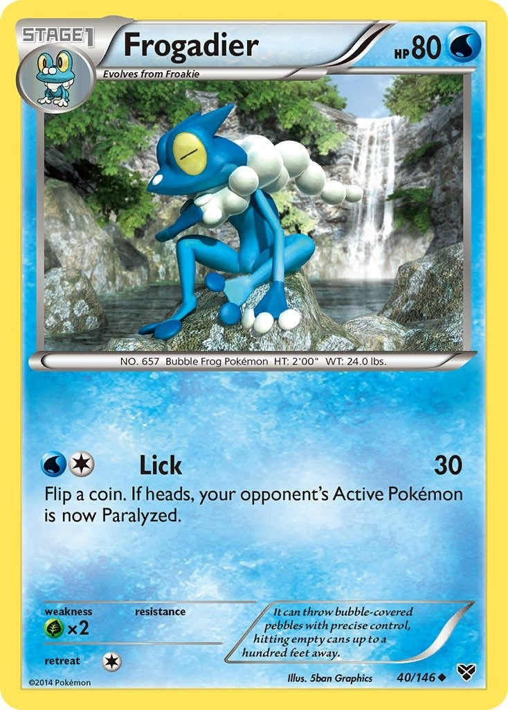 Image for Frogadier (40/146) (XY Base Set) (XY) - Pokemon