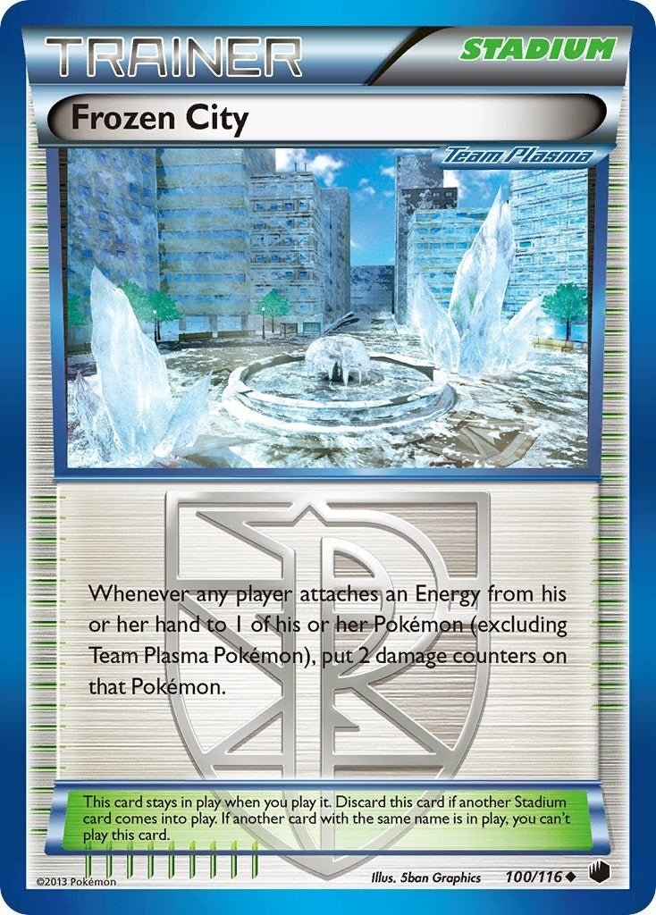Image for Frozen City (Team Plasma) (100/116) (Plasma Freeze) (PLF) - Pokemon