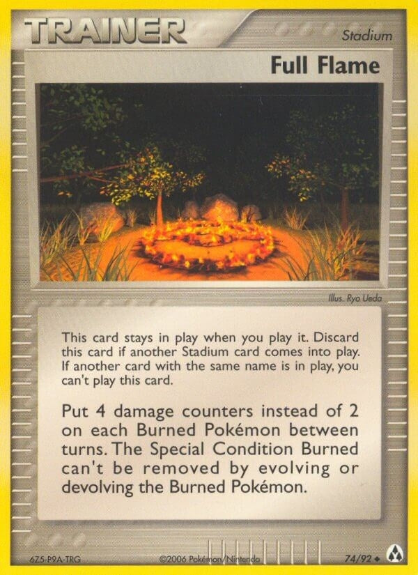 Image for Full Flame (74/92) (EX Legend Maker) (LM) - Pokemon