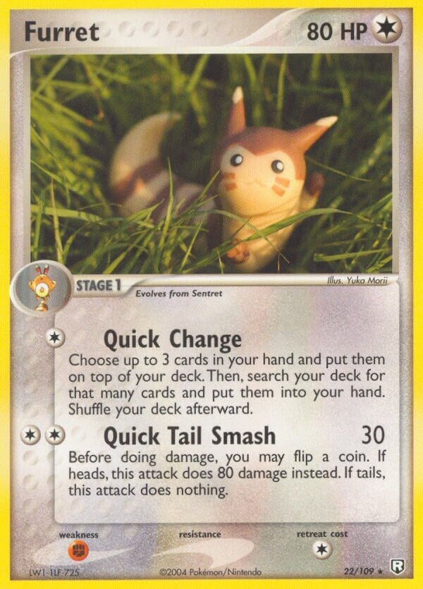 Image for Furret (22/109) (EX Team Rocket Returns) (RR) - Pokemon