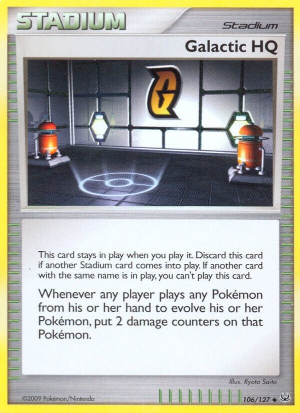Image for Galactic HQ (106/127) (Platinum) (PL) - Pokemon