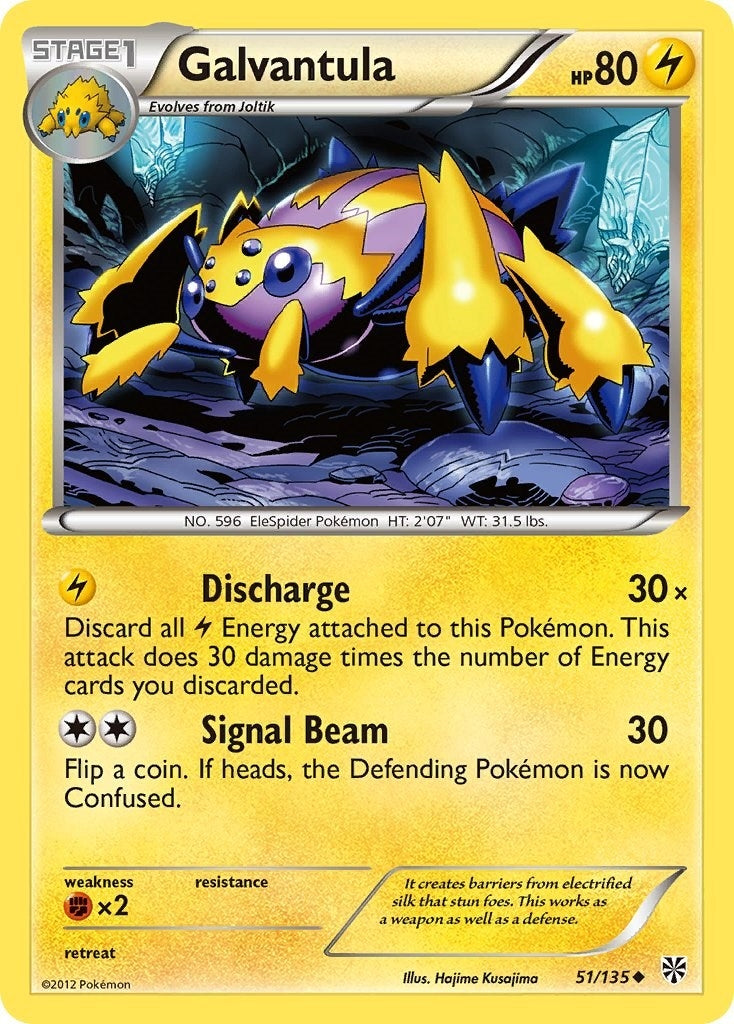 Image for Galvantula (51/135) (Plasma Storm) (PLS) - Pokemon