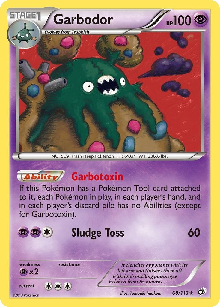 Image for Garbodor (68/113) (Legendary Treasures) (LTR) - Pokemon