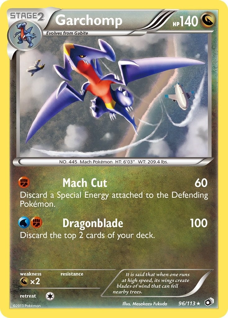 Image for Garchomp (96/113) (Legendary Treasures) (LTR) - Pokemon