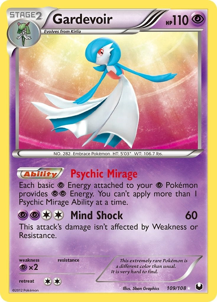 Image for Gardevoir (109/108) (Dark Explorers) (DEX) - Pokemon