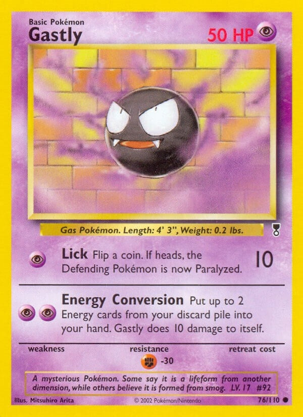 Image for Gastly (076/110) (Legendary Collection) (LC) - Pokemon