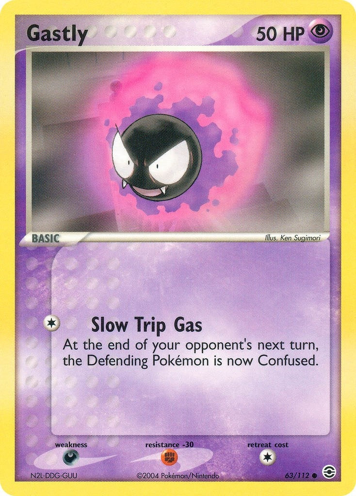 Image for Gastly (63/112) (EX FireRed & LeafGreen) (RG) - Pokemon