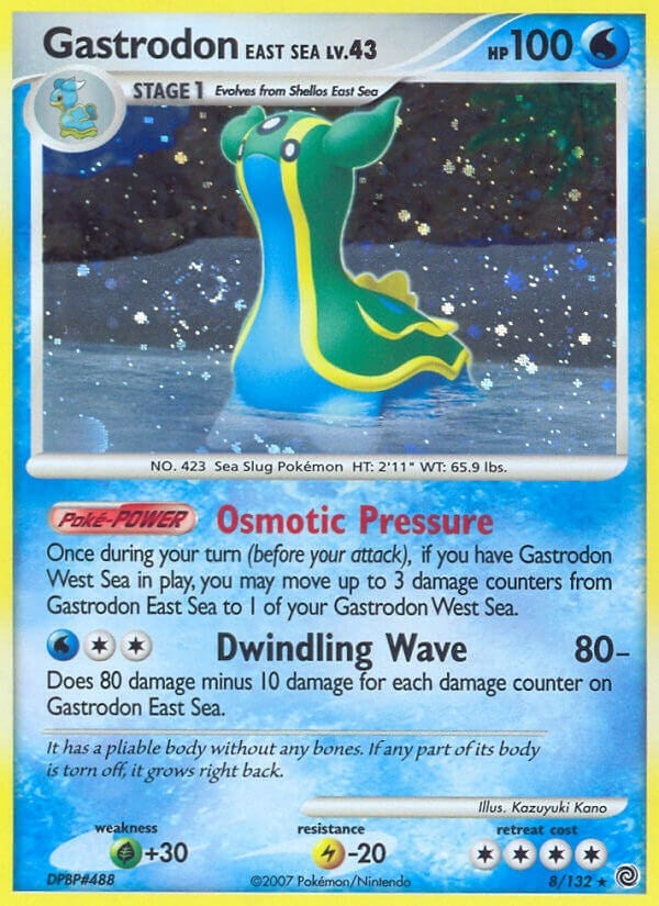 Image for Gastrodon East Sea (8/132) (Secret Wonders) (SW) - Pokemon