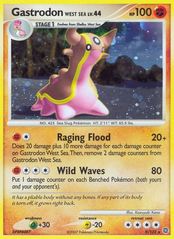 Image for Gastrodon West Sea (9/132) (Secret Wonders) (SW) - Pokemon