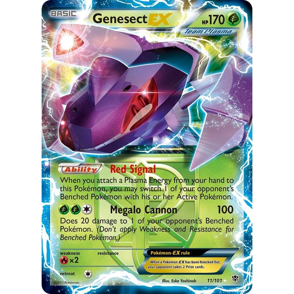 Image for Genesect EX (Team Plasma) (11/101) (Plasma Blast) - Pokemon