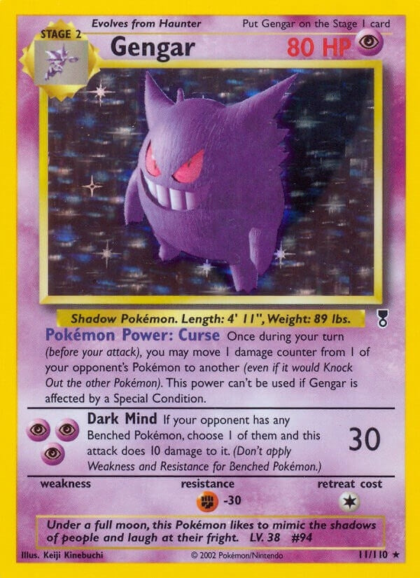 Image for Gengar (011/110) (Legendary Collection) (LC) - Pokemon