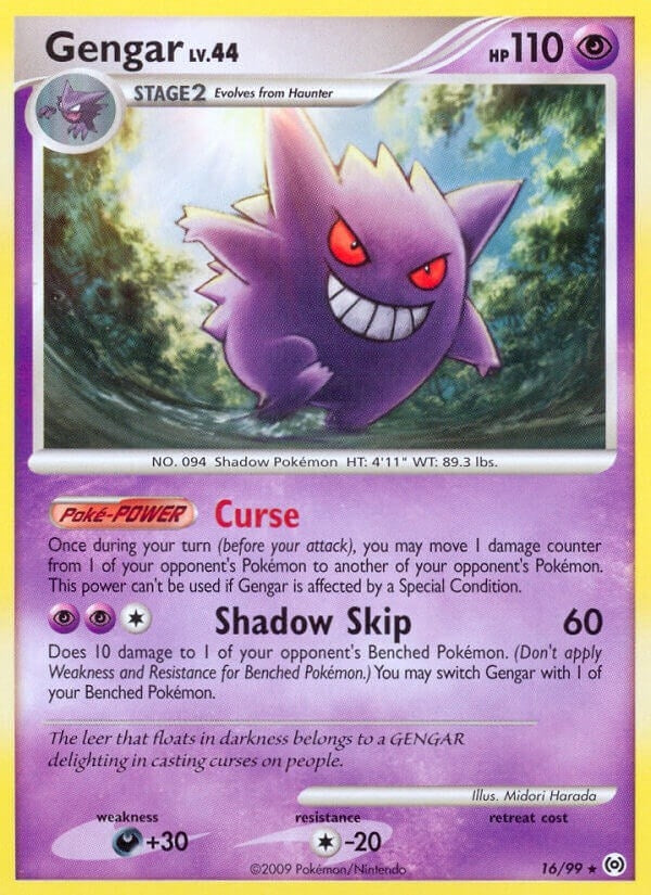 Image for Gengar (16) (16/99) (Arceus) (AR) - Pokemon