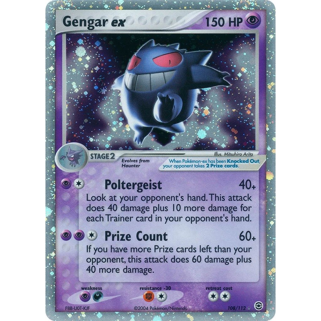 Image for Gengar ex (108/112) (FireRed & LeafGreen) - Pokemon