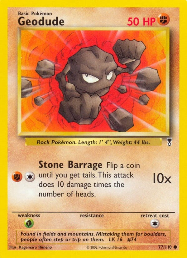 Image for Geodude (077/110) (Legendary Collection) (LC) - Pokemon