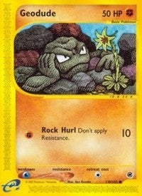 Image for Geodude (110/165) (Expedition) (EX) - Pokemon