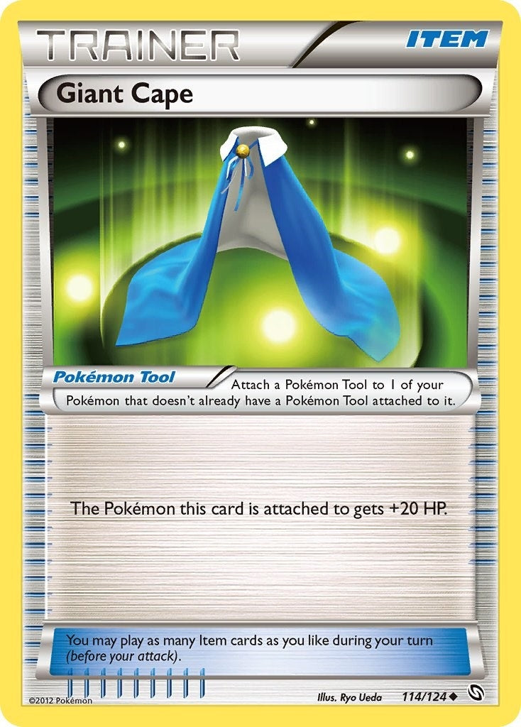 Image for Giant Cape (114/124) (Dragons Exalted) (DRX) - Pokemon