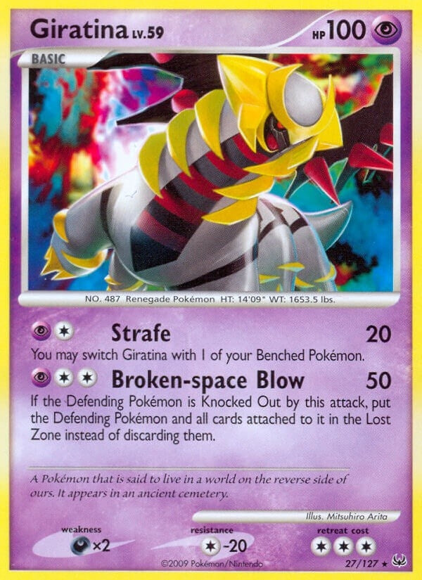 Image for Giratina (27) (27/127) (Platinum) (PL) - Pokemon