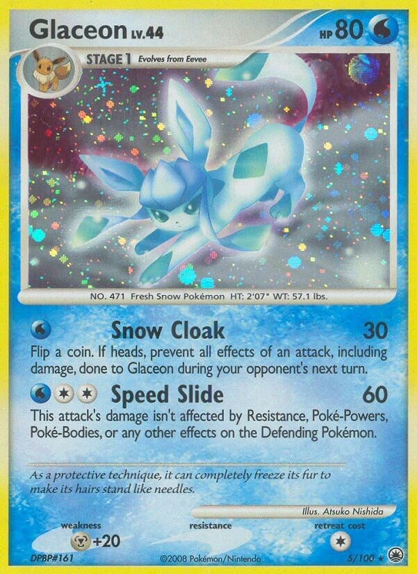 Image for Glaceon (5) (5/100) (Majestic Dawn) (MD) - Pokemon