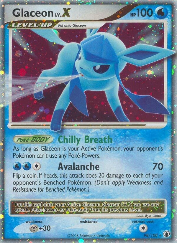 Image for Glaceon LV.X (98/100) (Majestic Dawn) (MD) - Pokemon